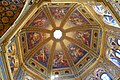 The interior dome of the Tempio Civico dell'Incoronata