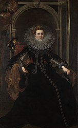 Portrait of Marchesa Veronica Spinola Doria 1606-1607