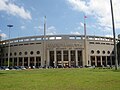 Português: Fachada do Estádio do Pacaembu