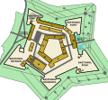 Oradea Citadel - Map