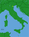 location in Italy