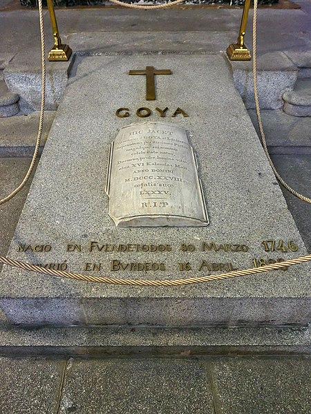 File:Francisco de Goya, Madrid. Tumba.jpg