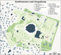 Map of Goetheanum and surrounding buildings