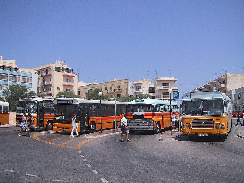 File:Malta bus 4 types.jpg