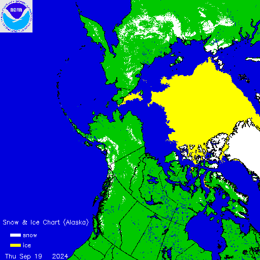 Alaska Snow & Ice Chart