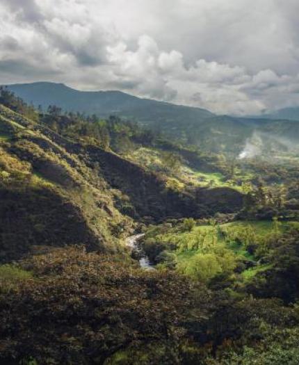 Mountains in Colombia