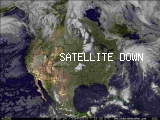 Visible & Infrared Canada Satellite Map