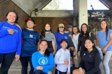 a group photo of 2022 Guam Sea Turtle Research Internship