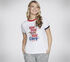 BOBS Hot Dawg Ringer Tee, WHITE, swatch