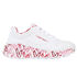 Skechers x JGoldcrown: Uno Lite - Lovely Luv, BRANCO / VERMELHO, swatch