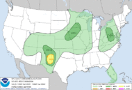 Current Day 2 Convective Outlook graphic and text