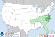 Current Day 3 Convective Outlook graphic and text