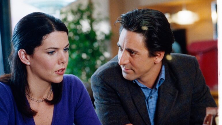 Lauren Graham, Scott Cohen on 'Gilmore Girls'