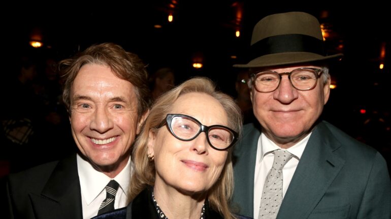 Martin Short, Meryl Streep, and Steve Martin